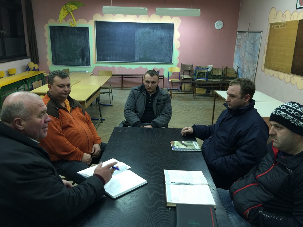 s lijeva: gradonačelnik Vinko Kasana, Dario Dudaš, Srđan Sijerić, Josip Ždralović i Marijan Matijević