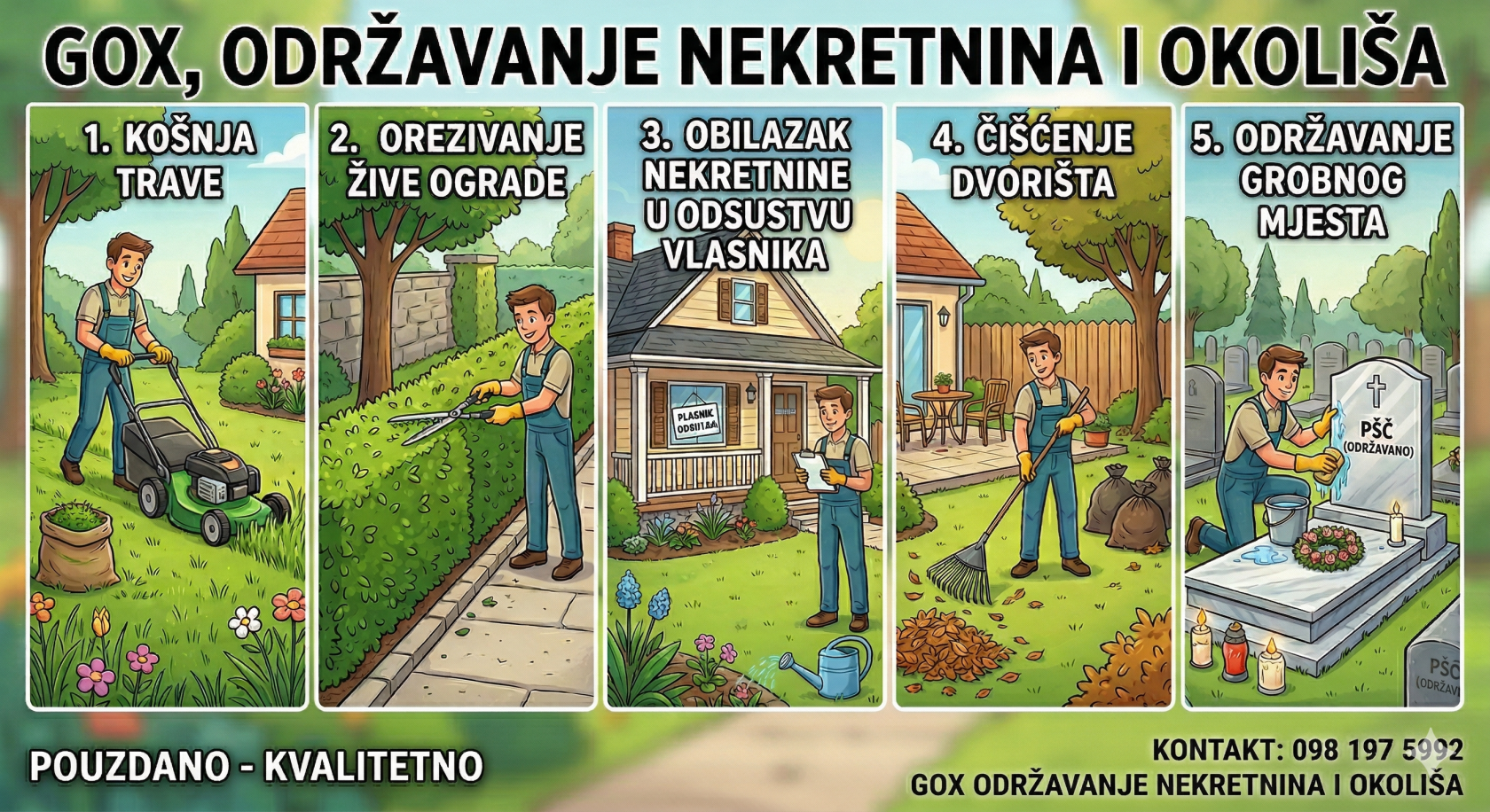 Uređenje grobnog mjesta