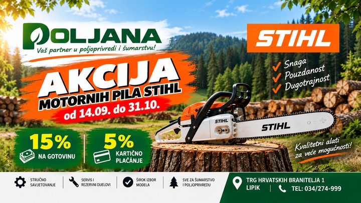 POLJANA - STIHL - naslovnica