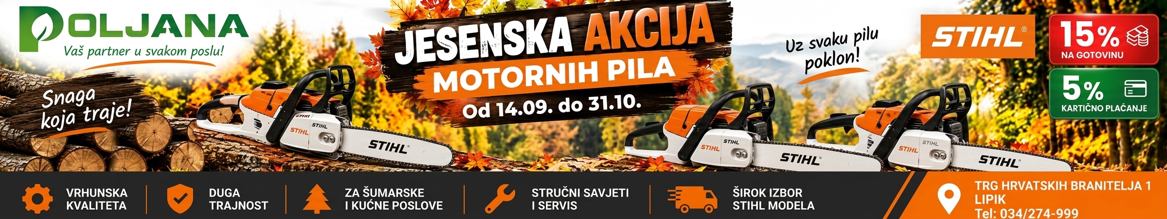 POLJANA - STIHL - naslovnica