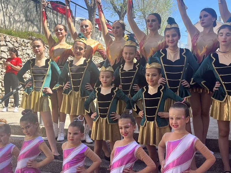 Foto: Mažoretkinje Grada Lipika