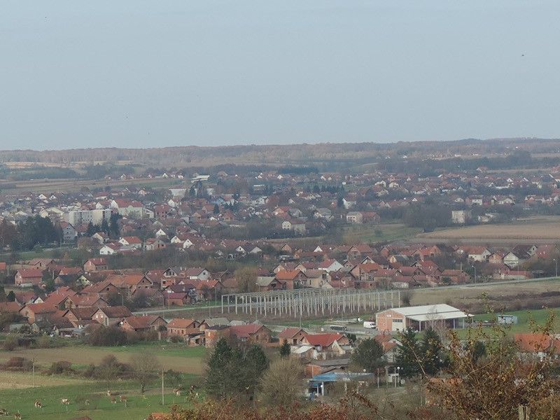 Pogled na Lipik, studeni 2014.