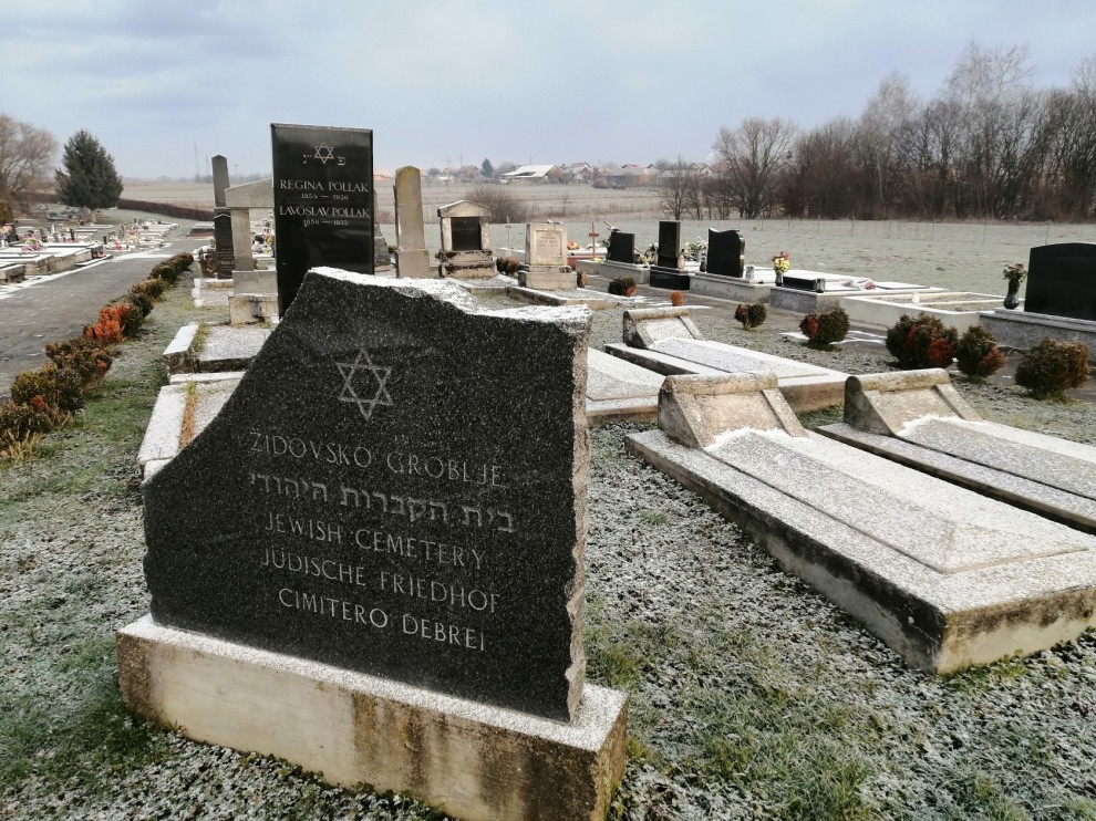 Dio lipičkog gradskog groblja na kojemu su sahranjeni Židovi, nekadašnji stanovnici Lipika